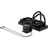 Fractal Design Radius 240 Black, Wasserkühlung schwarz