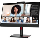 Lenovo ThinkVision T24mv-30, LED-Monitor 60.45 cm (23.8 Zoll), schwarz, Full HD, IPS, HDMI, DisplayPort, USB-C, Pivot, Webcam