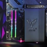 Patriot DIMM 32 GB DDR5-6200 (2x 16 GB) Dual-Kit, Arbeitsspeicher schwarz/weiß, PVVR532G620C40K, Viper Venom RGB, INTEL XMP