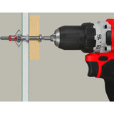 fischer Hohlraumdübel DuoHM 6x55 S TX  4 Stück, mit Panhead-Schraube