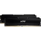 ADATA DIMM 16 GB DDR4-3600 (2x 8 GB) Dual-Kit, Arbeitsspeicher schwarz, AX4U36008G18I-DCBK20, XPG Gammix D20, INTEL XMP