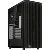ASUS ProArt PA401 Wood Edition, Tower-Gehäuse schwarz, Tempered Glass