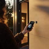 Aqara Smartes Türschloss U200 Lite, elektronisches Türschloss schwarz