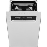 Bauknecht BSUO 3O23 PF X, Spülmaschine edelstahl, 45 cm