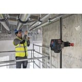 Bosch Akku-Kombilaser GCL 12V-50-22 CG Professional, Kreuzlinienlaser blau/schwarz, grüne Laserlinien und Lotpunkte, inkl. Drehhalterung RM 20