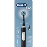 Braun Oral-B Pro 1 Cross Action , Elektrische Zahnbürste schwarz