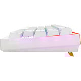 CHERRY XTRFY K5 Pro TMR Compact, Gaming-Tastatur weiß, DE-Layout, Cherry MK Crystal