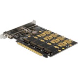 DeLOCK PCIe 16x Karte > 4x Intern NVMe M.2, Controller 