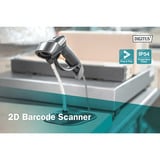 Digitus 2D Barcode Handscanner, Barcode-Scanner schwarz, Akkubetrieb, mit Halterung, QR-Code kompatibel