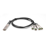 Digitus 40G QSFP+ zu 4XSFP+ Direct Attach Kabel 1m 