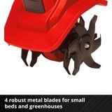 EINHELL Power X-Change Akku-Bodenhacke GE-CR 18/20 Li E - Solo, 18Volt rot/schwarz, ohne Akku und Ladegerät