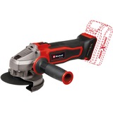 EINHELL Power X-Change Akku-Winkelschleifer TE-AG 18/115 Q Li Solo, 18Volt rot/schwarz, ohne Akku und Ladegerät