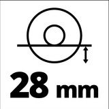 EINHELL Power X-Change Akku-Winkelschleifer TE-AG 18/115 Q Li Solo, 18Volt rot/schwarz, ohne Akku und Ladegerät