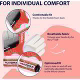 HUDORA Torwarthandschuhe für Kinder, rot, Gr. S rot/weiß, für Kinder ab 5 Jahren