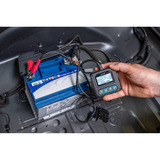 Hazet Batterietester Mini , Messgerät schwarz, Für 12 V Systeme, mit QR-Code Funktion