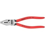 KNIPEX Kraft-Paket 00 20 10 , Zangen-Set schwarz, gezahnte Griffflächen, Schneiden mit Facetten