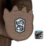 Mattel Jurassic World Gigantic Thrashers Eotriceratops, Spielfigur 