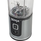 Ninja Blast kabelloser Standmixer BC151EUBK schwarz/silber, USB-C aufladbar, 530ml Becher