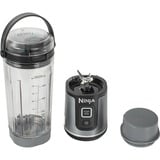 Ninja Blast kabelloser Standmixer BC151EUBK schwarz/silber, USB-C aufladbar, 530ml Becher