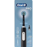  Oral-B Pro 1 Cross Action , Elektrische Zahnbürste schwarz