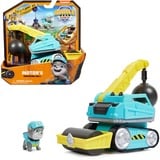 Spin Master Rubble & Crew - Abrissbirnen-Baufahrzeug mit Motor-Figur, Spielfahrzeug 
