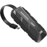 ADATA SC740 External SSD 500 GB, Externe SSD schwarz/schwarz, USB-C 3.2 Gen 2 (10 Gbit/s)