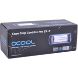 Alphacool Cape Corp Coolplex Pro 15 LT, Ausgleichsbehälter transparent/schwarz
