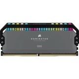 Corsair DIMM 32 GB DDR5-5600 (2x 16 GB) Dual-Kit, Arbeitsspeicher grau, CMT32GX5M2B5600Z36, Dominator Platinum RGB, AMD EXPO