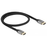 DeLOCK Ultra High Speed HDMI-Kabel 48 Gbps 8K 60Hz grau, 50cm