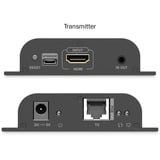 Digitus HDMI IP PoE Extender Set, HDMI Verlängerung schwarz, 4K/60Hz
