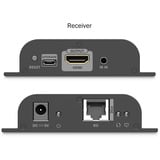 Digitus HDMI IP PoE Extender Set, HDMI Verlängerung schwarz, 4K/60Hz