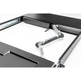 Digitus Modulare HD LCD KVM Konsole mit 17" TFT 16 Port Cat 5, KVM-Switch schwarz, deutsches Tastaturlayout, 16 Port Cat 5 KVM-Switch, Touchpad