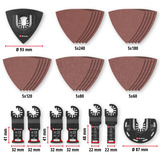 EINHELL Multitool-Set 35-teilig, in XL-PLUS-CASE, Sägeblatt-Satz für Holz, für Multifunktionswerkzeuge