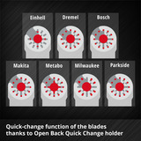 EINHELL Multitool-Set 35-teilig, in XL-PLUS-CASE, Sägeblatt-Satz für Holz, für Multifunktionswerkzeuge