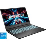 GIGABYTE G5 GD-51DE123SD, Gaming-Notebook schwarz, ohne Betriebssytem, 144 Hz Display