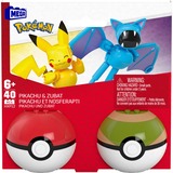 Mattel MEGA Pokémon Poké Ball - Pikachu und Zubat, Konstruktionsspielzeug 