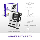 NZXT N7 B850 White, Mainboard 