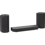 Sony BRAVIA Theatre Trio, Soundbar schwarz, Dreiteiliges Entertainment-System