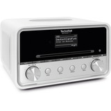 TechniSat DIGITRADIO 586, Internetradio weiß/silber, WLAN, Bluetooth, CD