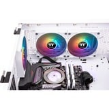 Thermaltake CT140 ARGB Sync PC Cooling Fan White, Gehäuselüfter weiß, 2er Pack