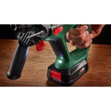 Bosch Heimwerken & Garten Akku-Bohrhammer UniversalHammer 18V grün/schwarz, 2x Li-Ionen Akku 2,5Ah, Koffer, POWER FOR ALL ALLIANCE