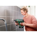 Bosch Heimwerken & Garten Akku-Bohrhammer UniversalHammer 18V grün/schwarz, 2x Li-Ionen Akku 2,5Ah, Koffer, POWER FOR ALL ALLIANCE