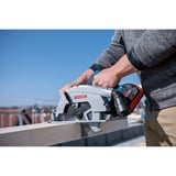 Bosch PRO Akku-Handkreissäge BITURBO GKS 18V-70 L Professional blau/schwarz, 2x Li-Ion Akku ProCORE18V 5,5Ah, in L-BOXX