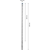 Bosch Professional EXPERT Hammerbohrer SDS-plus-7X, Ø 10mm Arbeitslänge 300mm
