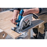 Bosch Professional PRO Akku-Handkreissäge BITURBO GKS 18V-70 L Professional blau/schwarz, 2x Li-Ion Akku ProCORE18V 5,5Ah, in L-BOXX