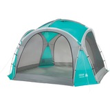 Coleman Event Dome Shelter L, 3,65 x 3,65m, Pavillon hellblau/grau