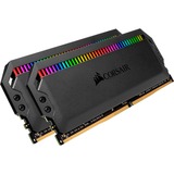 Corsair DIMM 64 GB DDR5-5600 (2x 32 GB) Dual-Kit, Arbeitsspeicher schwarz, CMT64GX5M2X5600C40, Dominator Platinum RGB, INTEL XMP