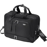 DICOTA Eco Top Traveller Twin PRO, Notebooktasche schwarz, bis 39,6 cm (15,6")