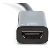 Digitus DisplayPort auf HDMI Adapter / Konverter schwarz