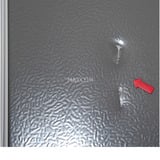 Hisense RB327N4ADD, Kühl-/Gefrierkombination edelstahl